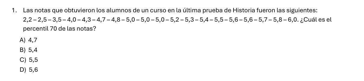 Enunciado original de la pregunta 1