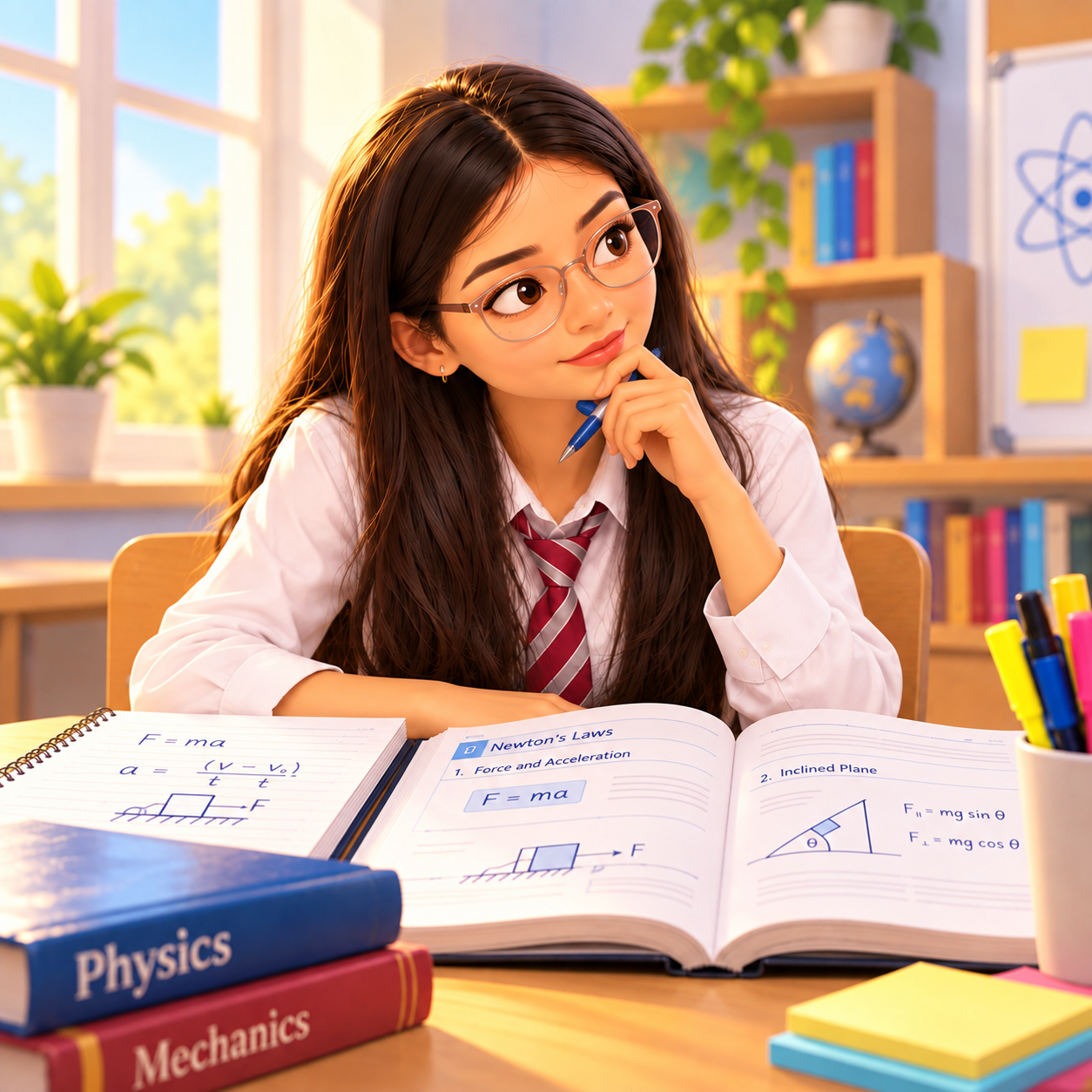 Estudiante con una duda